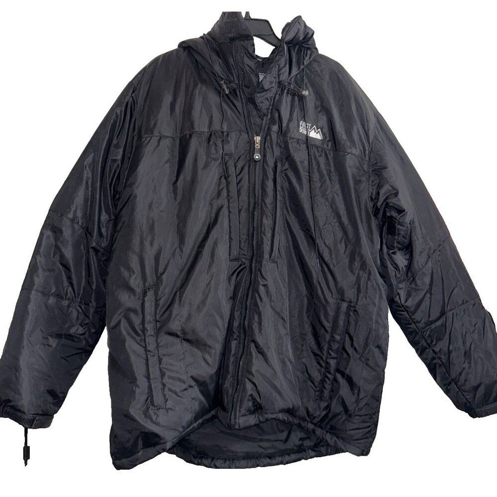 First Down Vintage Men's Down Puffer Jacket Parka size XL Winter Ski Hooded